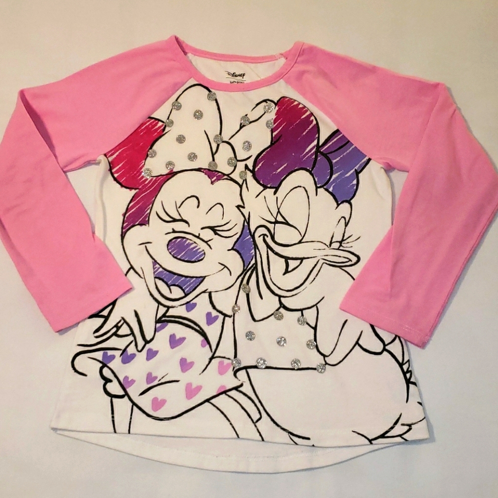 Disney Jumping Beans Minnie/Daisy Shirt Sz. 6